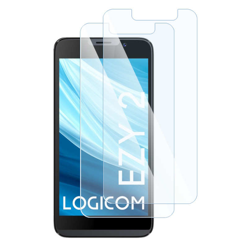 Verre Flexible Dureté 9H pour Smartphone Logicom EZY 2 (Pack x2)