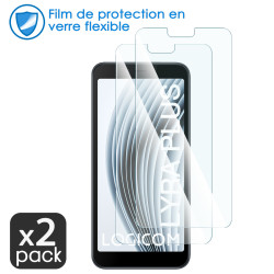 Verre Flexible Dureté 9H pour Smartphone Logicom Lyra Plus (Pack x2)
