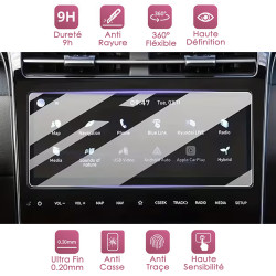 Protection d'écran en Verre Flexible pour Hyundai Tucson NX4 2022 2023 (10.25 Pouces)