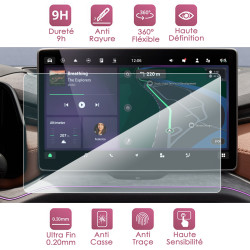 Protection d'écran en Verre Flexible pour Skoda Kodiaq & Superb 2024-2026  Navigation 13 Pouces