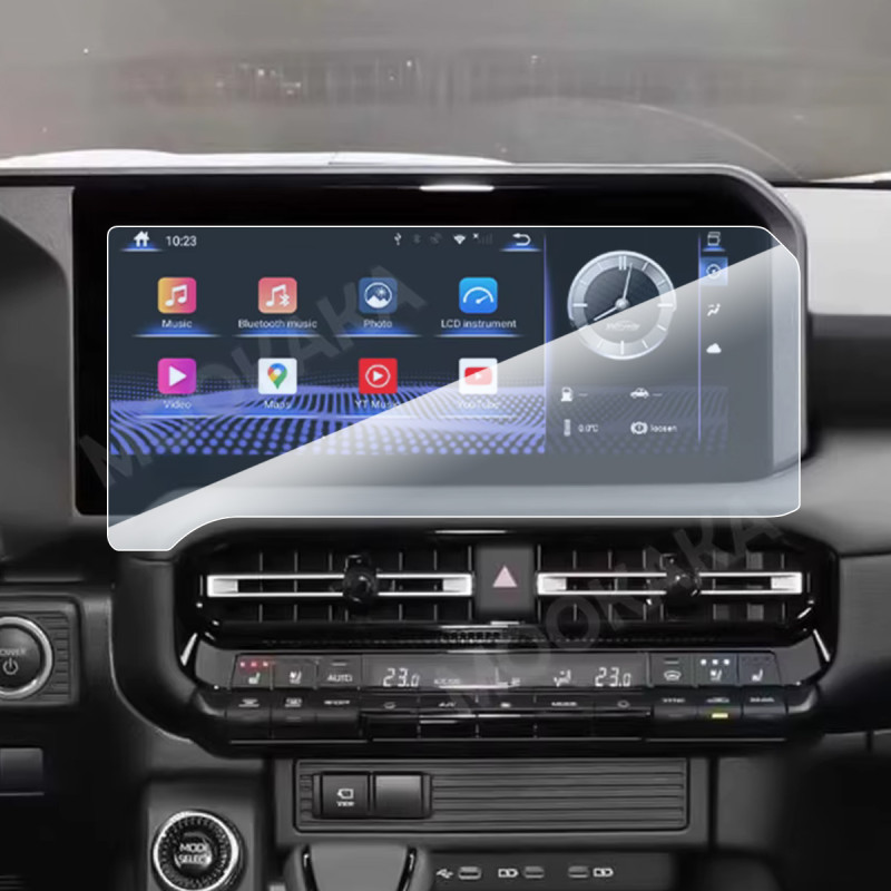 Protection d'écran en Verre Flexible pour TOYOTA Land Cruiser Prado J250 LC250 Ecran 12,3 pouces