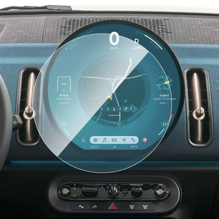 Protection d'écran en Verre Flexible pour GPS Mini Cooper / Mini Countryman (2014-2025)