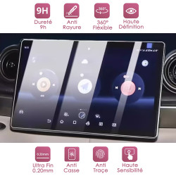 Protection d'écran en Verre Flexible pour BYD Dolphin-Seal-Shark-Song-Han-Tang-Qin L (2020-2025) - 12,8 pouces