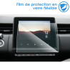 Protection d'écran en Verre Flexible pour RENAULT Zoe/Clio 5 Easylink/Captur Mk2 (7 pouces)