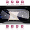Protection d'écran en Verre Flexible pour  Tiguan Allspace, Arteon, T-Roc, Tiguan 2 II MK2 (2019-2023) - 10,25 pouces