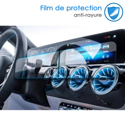 Protection d'écran en Verre Flexible pour Benz Classe A W177 et B W247 Tableau de bord