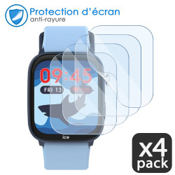 [Pack x4] Film de Protection Écran Compatible pour ICE Smart Junior 3.0 (Apple watch Series 10 46mm souple)