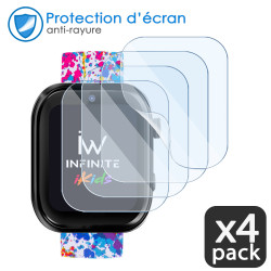 [Pack x4] Film de Protection Écran Compatible pour Infinite Watch IKIDS 5 (Apple watch Series Ultra/49mm souple)