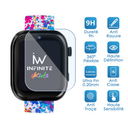 [Pack x4] Film de Protection Écran Compatible pour Infinite Watch IKIDS 5 (Apple watch Series Ultra/49mm souple)