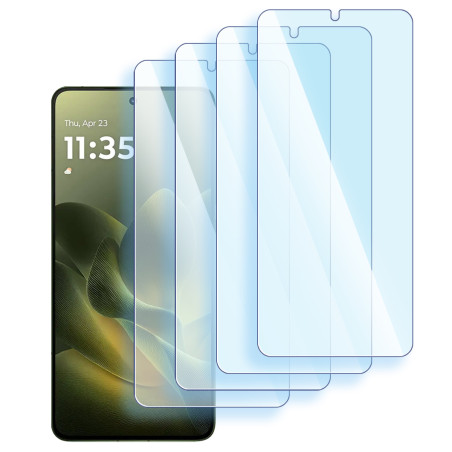 Protection d'écran Anti-Lumière Bleue compatible pour Motorola Edge 70 Ultra (Pack x4)