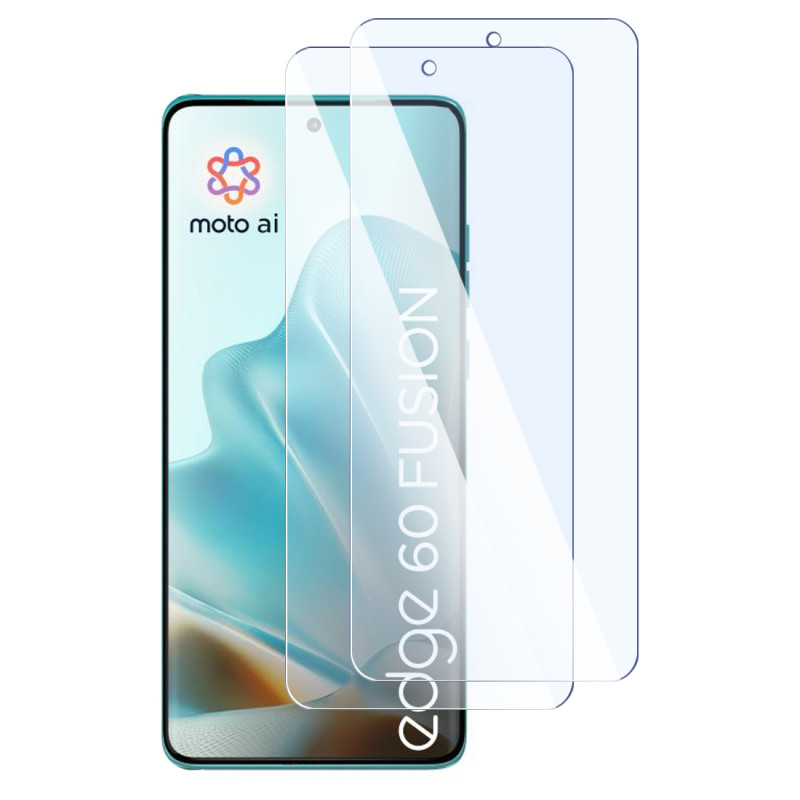 Verre Flexible Dureté 9H pour Smartphone Motorola Edge 60 Fusion (Pack x2)