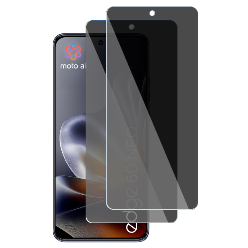 Protection Anti-Espion en Verre Flexible pour Smartphone Motorola Edge 60 Neo (Pack x2)