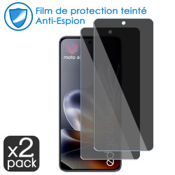 Protection Anti-Espion en Verre Flexible pour Smartphone Motorola Edge 60 Neo (Pack x2)