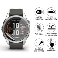 [Pack x6] Film de Protection Écran pour Montre Connectée Garmin Fénix 7S - 51 mm (envoyer 41mm)