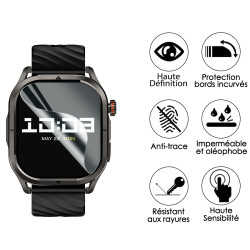 [Pack x6] Film de Protection Écran pour KOSPET Magic P10 Montre Connectée 1.96 pouces (Apple watch Series 4/5/6 40mm)