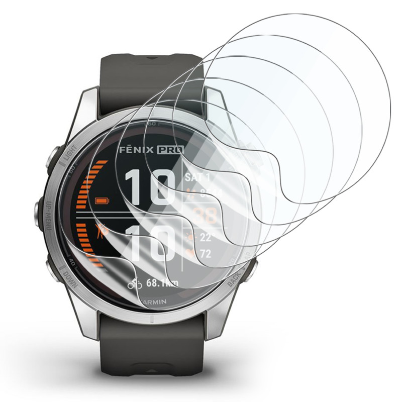 Envoyer 40mm [Pack x6] Film de Protection Écran pour Montre Garmin Forerunner 265 46mm