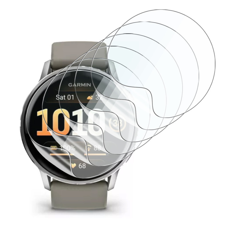 [Pack x6] Film de Protection Écran pour Montre Connectée Garmin Venu 4 (41mm) (envoyer 36mm)