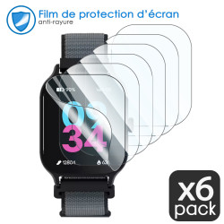 [Pack x6] Film de Protection Écran pour DECATHLON Montre connectée sport GPS Fit100 M (Apple watch Series 10 46mm)