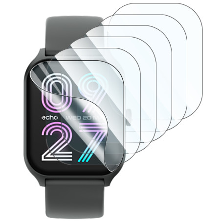[Pack x6] Film de Protection Écran pour Montre Connectée ECHO RAINBOW Pro (Apple Watch Series 3 42mm)