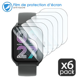 [Pack x6] Film de Protection Écran pour Montre Connectée ECHO RAINBOW Pro (Apple Watch Series 3 42mm)