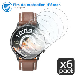 [Pack x6] Film de Protection Écran pour Montre Connectée ECHO Rainbow Voyager (envoyer 43mm)
