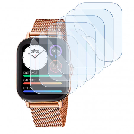 [Pack x6] Film de Protection pour Montre Connectée LOTUS Smartime 50032/1 (Apple watch Series 10 46mm)
