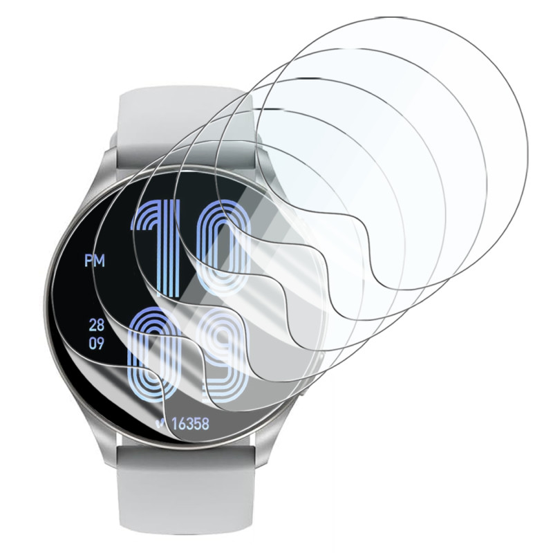 [Pack x6] Film de Protection Écran pour IOWODO Montre Connectée Ronde 1.43" (envoyer 42mm)