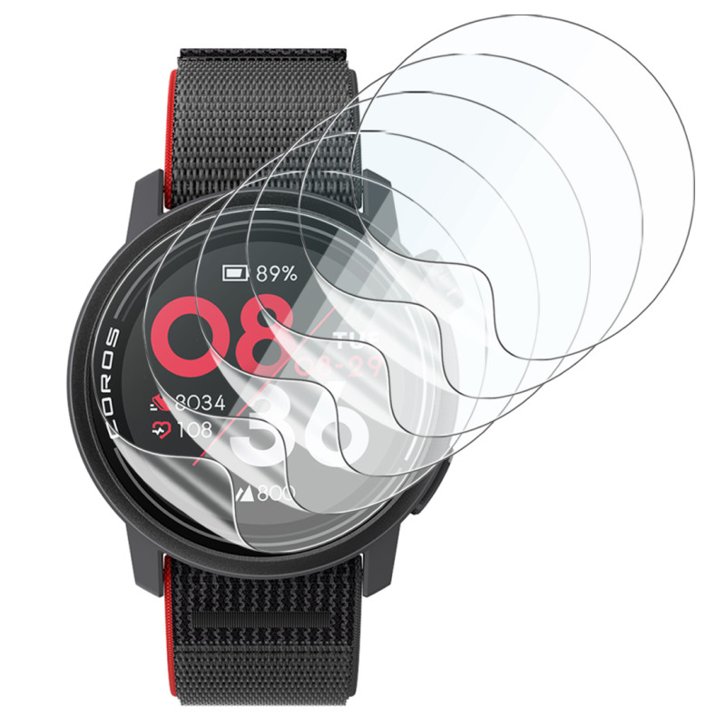 [Pack x6] Film de Protection Écran pour Montre connectée COROS Pace 3 1,2 pouces