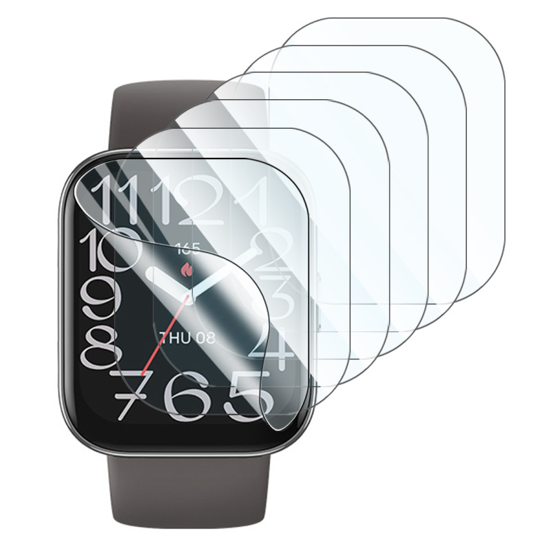 [Pack x6] Film de Protection Écran pour Amazfit Bip 5 Unity, 46 mm 1,91 pouces