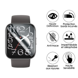 [Pack x6] Film de Protection Écran pour Amazfit Bip 5 Unity, 46 mm 1,91 pouces