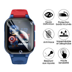 [Pack x6] Film de Protection Écran pour Montre Connectée Enfant LAGENIO K9 Kid  1.78"