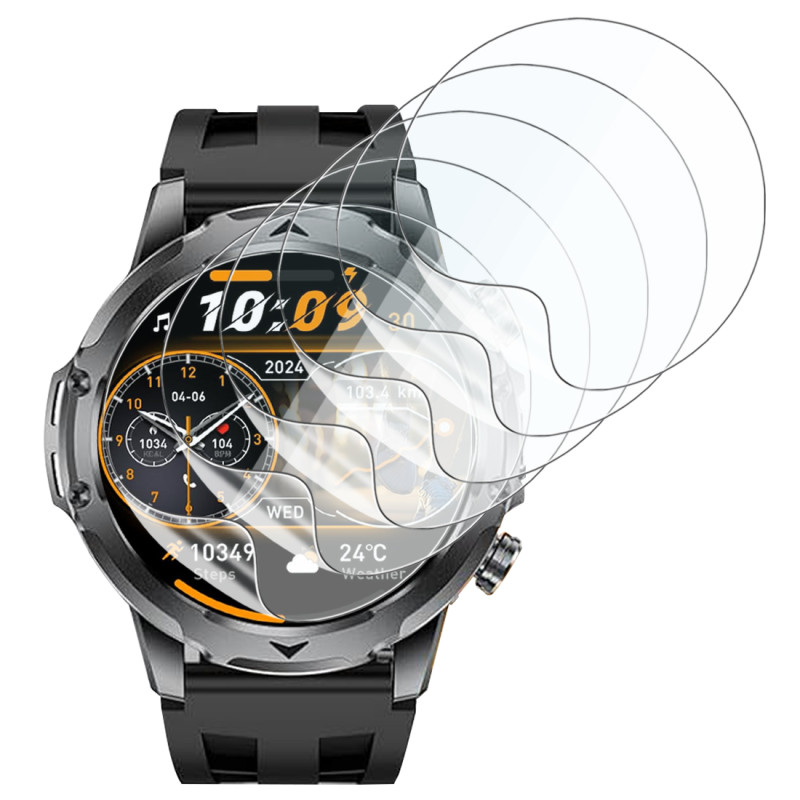 [Pack x6] Film de Protection Écran pour FITFLEX Montre Connectée 1.7"