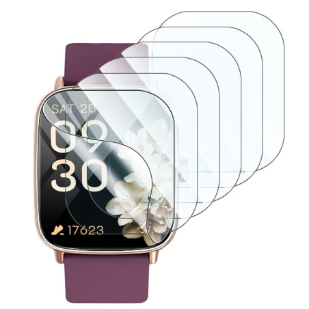 [Pack x6] Film de Protection Écran pour Montre Connectée AEAC Homme Femme 1,85"