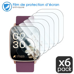 [Pack x6] Film de Protection Écran pour Montre Connectée AEAC Homme Femme 1,85"