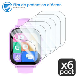 [Pack x6] Film de Protection Écran pour Montre Connectée Enfant PTHTECHUS)