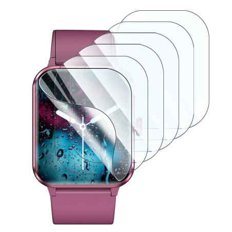 [Pack x6] Film de Protection Écran pour Montre Connectée Blackview R50 1,85 pouces