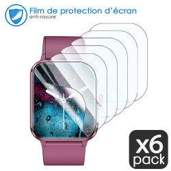 [Pack x6] Film de Protection Écran pour Montre Connectée Blackview R50 1,85 pouces