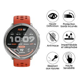 [Pack x6] Film de Protection Écran pour Montre Connectée Amazfit Active 2 Smart Watch 44mm