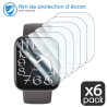 [Pack x6] Film de Protection Écran pour  Poounur Montre Connectée Homme Femme 1,95"