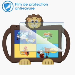 Protection en Verre Flexible pour Tablette Enfant Logicom Logikids Buddy (8 pouces)