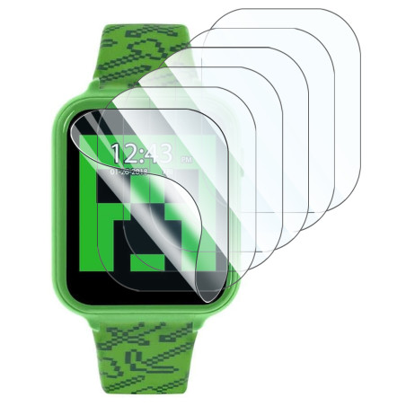 [Pack x6] Film de Protection Écran pour Montre Enfant Minecraft MIN4045AZ (Apple Watch Series 3 42mm)