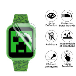 [Pack x6] Film de Protection Écran pour Montre Enfant Minecraft MIN4045AZ (Apple Watch Series 3 42mm)