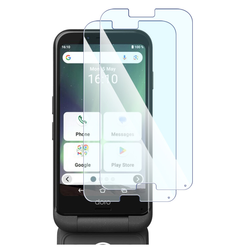 Verre Flexible Dureté 9H pour Smartphone Doro Aurora A20  (Pack x2)