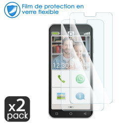 Verre Flexible Dureté 9H pour Smartphone Emporia Smart.4  (Pack x2)