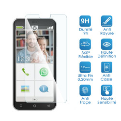 Verre Flexible Dureté 9H pour Smartphone Emporia Smart.4  (Pack x2)