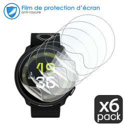 [Pack x6] Film de Protection Écran pour Montre GPS SUUNTO RUN All Black