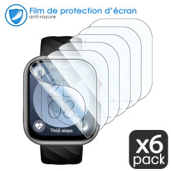 [Pack x6] Film de Protection Écran pour Montre Connectée Amazfit Bip 6