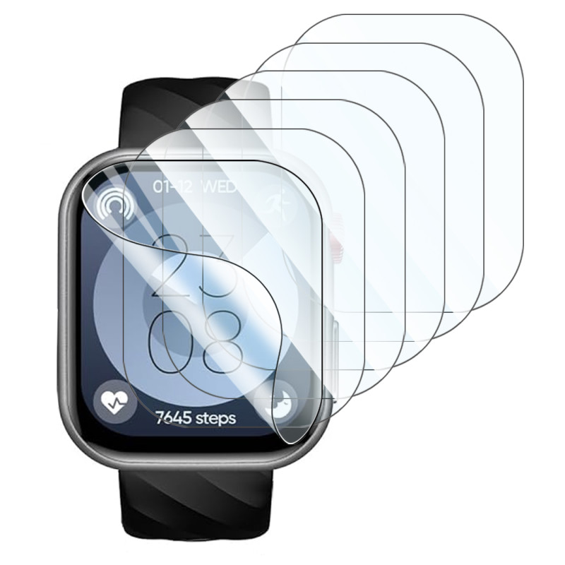 [Pack x6] Film de Protection Écran pour Montre Connectée Amazfit Bip 6