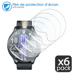 [Pack x6] Film de Protection Écran pour Montre Connectée Watchmark Maverick