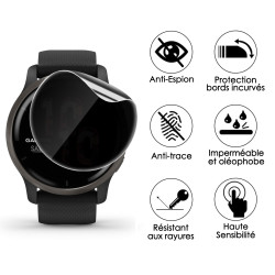 copy of Film de Protection souple Anti-Espion pour Montre Connectée Incurvée Apple Watch Series 6/5/4/SE 40mm(Pack x6)